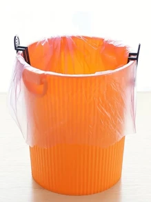 4 cái / 8 cái Túi đựng rác Kẹp Đối với Sửa Túi đựng rác Thùng rác Hoặc Rổ , Chống trượt Kẹp , Thùng rác Vải lót Dây buộc Giá đỡ - màu đen - Xem 5