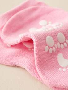 6對/組兒童運動防滑點膠襪,舒適透氣地板襪,適用於日常生活 - 彩色 - 查看 4