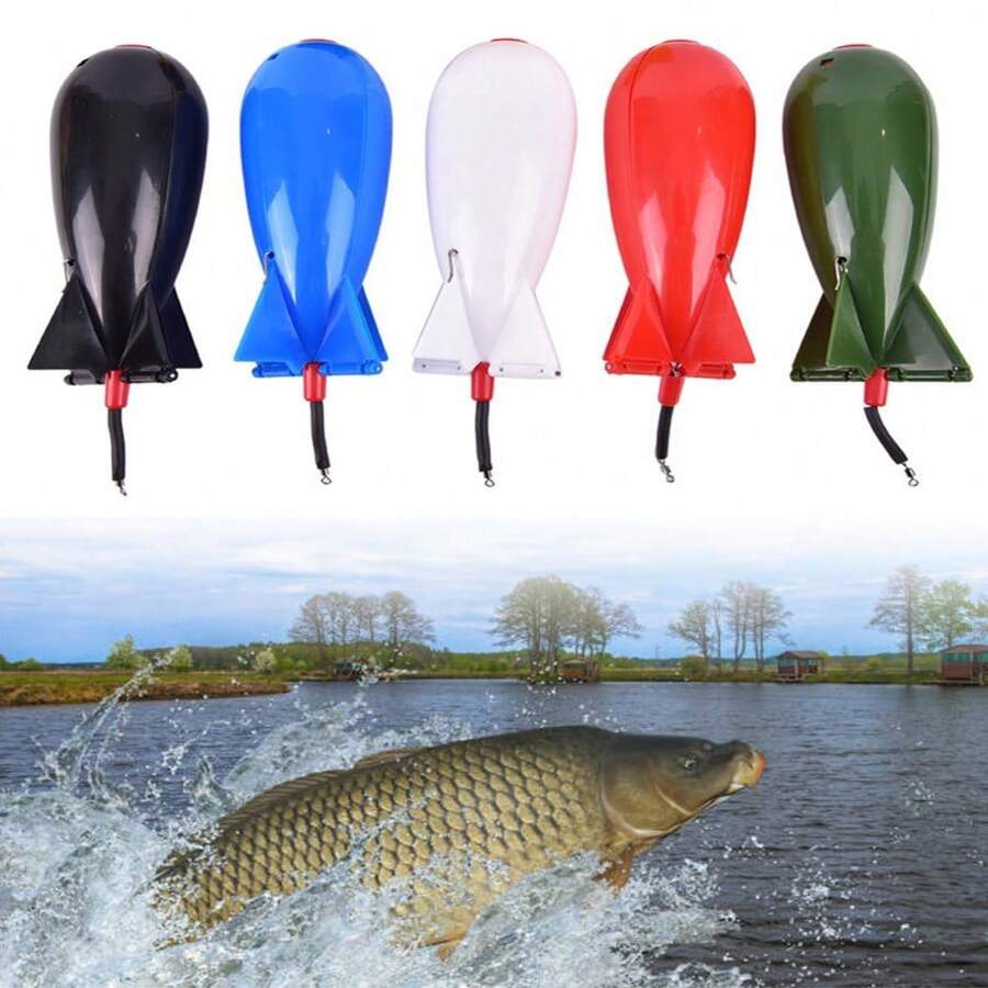 Fish Bait Feeder, Fish Bait Cage, Fishing Baits Dispenser, Fish Float