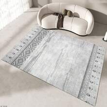 Thanh lịch Phong cách Trang trí Trong nhà Tấm thảm , Cashmere Chất liệu Phòng khách Sofa Tấm thảm , Phòng ngủ Tấm thảm , Đầu giường Chống-Mặt trượt , Phòng ăn Tấm thảm nhà bếp , Ghế văn phòng Tấm lót , Cửa Lối vào Tấm lót , Ngoài trời Tthảm Dã ngoại , Em bé Đang bò Mềm mại Tấm thảm , Cắm Trại Ngoài Trời Tấm thảm - Xám - Xem 1