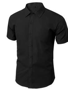Men Shirts - Black - View 3