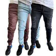 Men Jeans - PRETO (RSG) - DELAVER(RSG) -MARROM - 查看 1