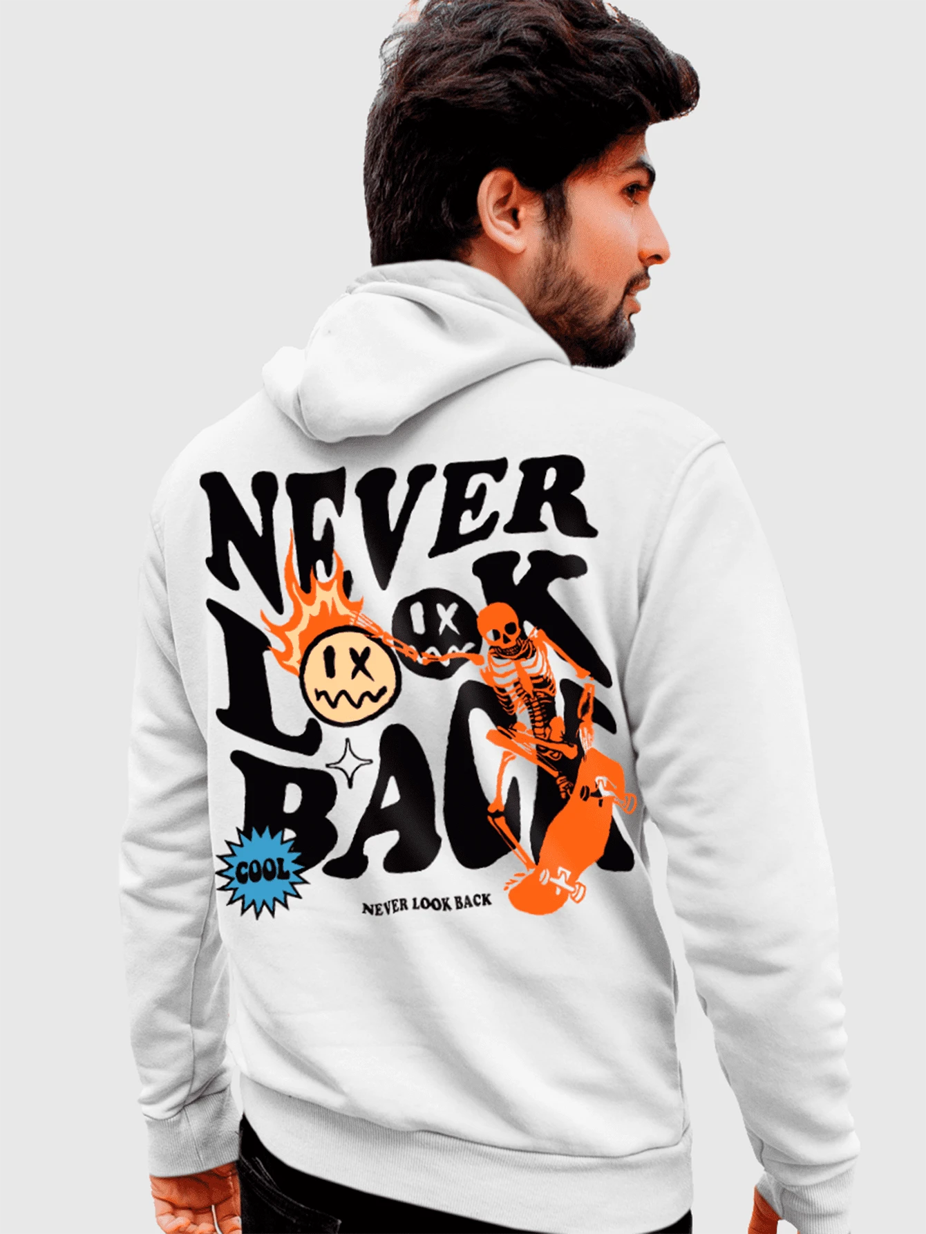 Men Hoodies - trắng - Xem 1