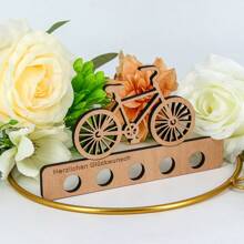 Giftota - Original Birthday Money Gift Wood - Money Gift For Bicycle - Aeroplane - Wedding - Ship - Car Wooden Gifts - Money Gift For Friends, Family, Lovers, Cyclists - Multiple Styles - 自行車 - 查看 3