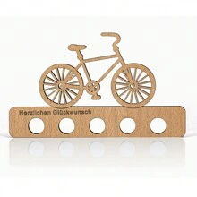 Giftota - Original Birthday Money Gift Wood - Money Gift For Bicycle - Aeroplane - Wedding - Ship - Car Wooden Gifts - Money Gift For Friends, Family, Lovers, Cyclists - Multiple Styles - 自行車 - 查看 4