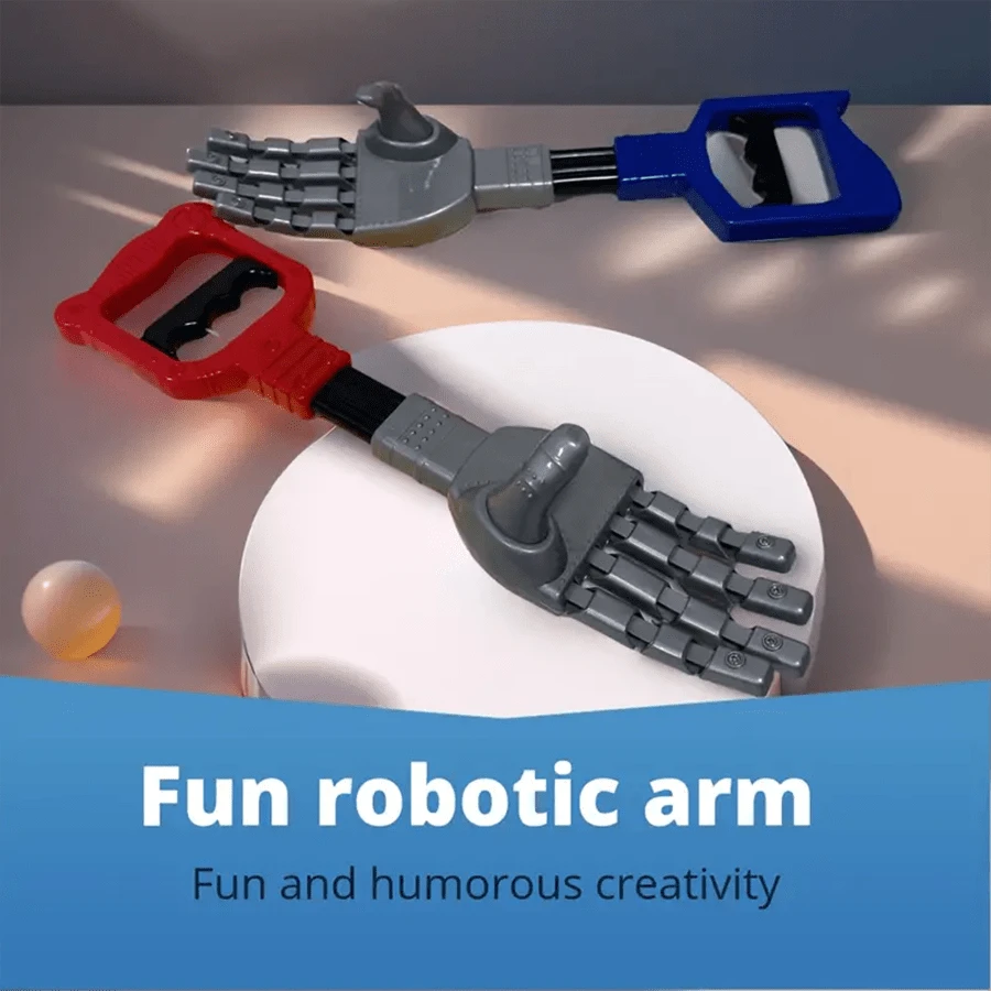 New Miniature Mechanical Arm With Gripper And Wire-Controlled, Creative Design Grabber For Teenagers, Multi-Functional Toy Robot