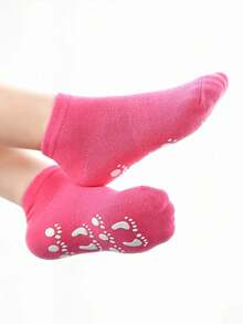 6對/組兒童運動防滑點膠襪,舒適透氣地板襪,適用於日常生活 - 彩色 - 查看 8