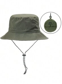 1 Pezzo Nuovo Cappello Da Sole Sportivo Pieghevole Portatile Da Donna Per Pesca, Arrampicata E Protezione Solare, Facile Da Trasportare. Adatto Per Vacanze E Uso Quotidiano