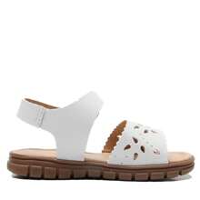 Kids Flat Sandals - 白色 - 查看 3