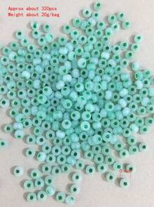 20g/túi 4MM Mắt mèo Bắt chước Ngọc Hạt , Kem Màu sắc Hạt Đối với DIY Vòng tay , Dây chuyền - Hạt bi mắt mèo 4mm - Xem 30