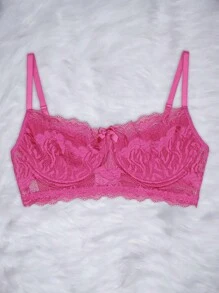 Women Bra & Panty Sets - Hot Pink - View 2