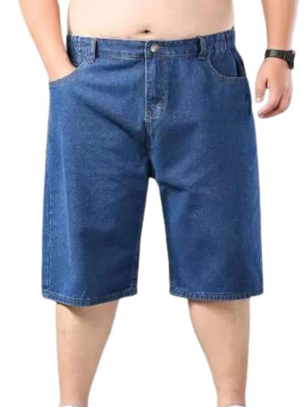 Bermuda Shorts Jeans Plus Size Lançamento Tamanho Grande