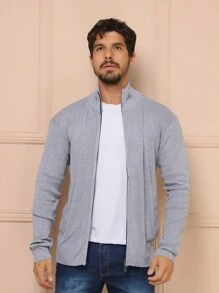 Men Sweaters - Light Grey - View 1