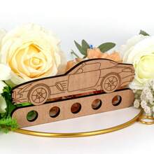 Giftota - Original Birthday Money Gift Wood - Money Gift For Bicycle - Aeroplane - Wedding - Ship - Car Wooden Gifts - Money Gift For Friends, Family, Lovers, Cyclists - Multiple Styles - 賽車 - 查看 3