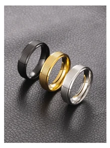 1 Miếng Sành điệu Nhấn Nhẫn hoa , Thích hợp Đối với Làm Việc  Và Giải trí Dịp Như Tốt Như Buổi tiệc Và Hợp thời tốt cho Quà sinh nhật , Tối giản Khuôn viên đại học Phong cách Phù hợp Nhẫn đôi , Lễ cưới , Châu Âu và Châu Mỹ Phong cách đường phố Hip Hop Chỉ mục Ngón tay Nhẫn , Dễ thương Và Lãng mạn Khuôn viên đại học Nhẫn Dành Cho Nam Và Nữ , Hàn Quốc Phong cách Ánh sáng sang trọng Cá nhân hóa Khớp Nhẫn Và Cái đuôi Nhẫn - Nhẫn vuông lõm và lồi 6 mm - Xem 1