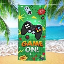1 Miếng Chơi game Bảng điều khiển Hình dạng Khăn đi biển , Màu xanh lá Hợp thời Khăn đi biển , Sợi siêu mịn Khăn đi biển , Quá lớn Khăn đi biển , Sấy khô nhanh Khăn đi biển , Hấp thụ Và Mềm mại Khăn đi biển , Chăn bãi biển , Nhẹ Khăn tắm Cho mùa hè Bơi lội , Tập thể dục , bờ biển Hoặc Phòng thể dục , Đối với phụ nữ , Nam , Con trai , Cô gái - Nhiều màu - Xem 1