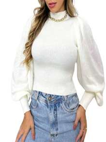 Women Sweaters - trắng - Xem 2