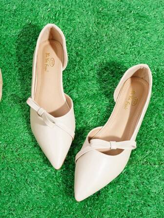 2024 New Women's Pointed Toe Loafers, Spring & Summer Casual Flats, Soft-Soled Slip-On Shoes