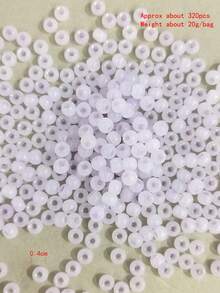 20g/túi 4MM Mắt mèo Bắt chước Ngọc Hạt , Kem Màu sắc Hạt Đối với DIY Vòng tay , Dây chuyền - Hạt bi mắt mèo 4mm - Xem 15