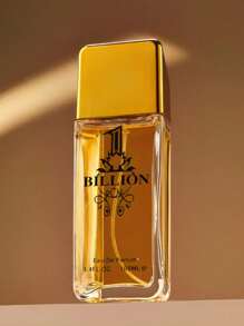 Perfume Fragancia 1 BILLION 100ML Loción Para Caballero Elegante Juvenil Fresco - Dorado - Ver 1