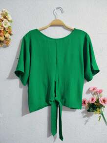 Women Tops - màu xanh lá - Xem 2