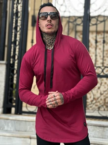 Men T-Shirts - Màu Đỏ Sâu - Xem 1