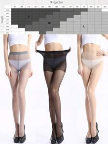 【3雙入組】柔軟平滑10d超薄緊身褲,防掛鉤,可剪裁,適合女性 - 彩色 - 查看 2