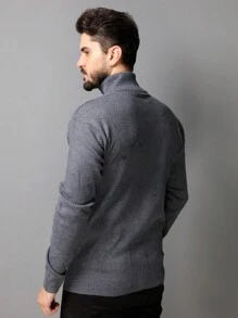 Men Sweaters - Grey - View 5