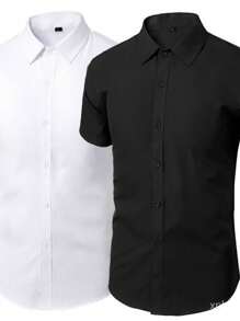 Men Shirts - Black - View 1