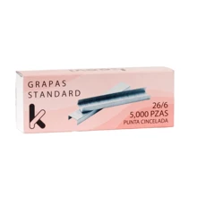 koovi group Grapas Con 5000 Piezas Standard Marca Koovi - Gris - Ver 1