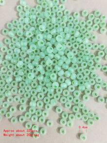 20g/túi 4MM Mắt mèo Bắt chước Ngọc Hạt , Kem Màu sắc Hạt Đối với DIY Vòng tay , Dây chuyền - Hạt bi mắt mèo 4mm - Xem 23