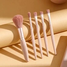 1 Miếng Có thể mang đi Bộ bàn chải trang điểm Công cụ Bộ dụng cụ Với Siêu Mềm Mại Lông bàn chải Và Hộp lưu trữ - Nhiều màu - Xem 2