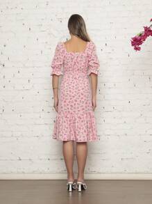 Women Dresses - Pink - View 5