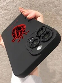 Thẳng Cạnh Thiết kế trái tim Được Sơn Dày lên Chống giọt bắn Điện thoại di động Loại vỏ Với Màu sắc In ấn Mẫu , Tương thích với - Nhiều màu - Xem 4