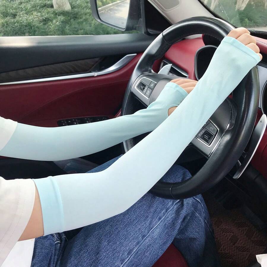 2 Paar Sonnenschutz-Armstulpen Damen - UV-Schutz Für Outdoor-Aktivitäten