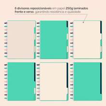 ISCOOL Prime Smart Disc Notebook Large 20 X 27.5 Cm Lux Colors 80 Pages - Nước xanh - Xem 5