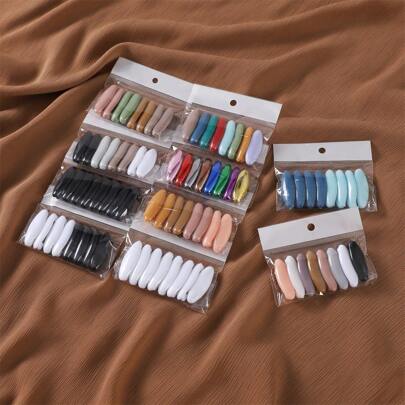 8pcs Multicolor Pins For Women's Brooch, Hijab, Scarf Fixing