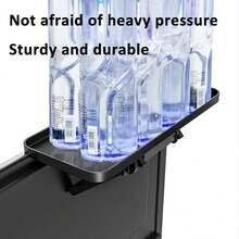 TV Screen Top Storage Shelf, Adjustable Monitor Storage Rack Computer Desktop Display Stand,TV Router Storage Rack, - Black and White - View 5