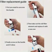 1 bộ Vòi hoa sen , Cầm tay Bộ tăng áp Cái quạt Áp lực cao Vòi hoa sen Với Tự chọn , Vật dụng trong nhà Gương sen Cơ thể Xịt nước Đối với Phòng tắm , Phòng tắm Phụ kiện ( Chọn - Nhiều màu - Xem 11