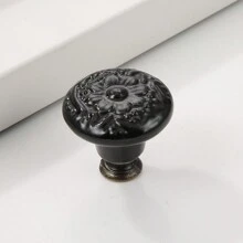 1pc Drawer Knob, Cabinet Knob Pull Handle, Porcelain Ceramic Kitchen Cabinet Handle, Cabinet Bathroom Door Handle, Furniture Hardware