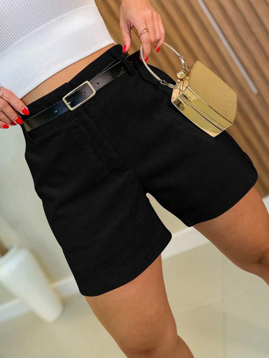 Women Shorts - màu đen - Xem 1