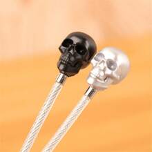 Portable Security TSA Customs Lock Overseas Customs Trolley Luggage Suitcase Backpack Password Padlock Steel Cable - Silver - View 4