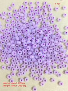 20g/túi 4MM Mắt mèo Bắt chước Ngọc Hạt , Kem Màu sắc Hạt Đối với DIY Vòng tay , Dây chuyền - Hạt bi mắt mèo 4mm - Xem 21