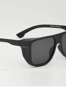 Yellow Lens Night Vision Fashion Glasses, European And American Punk Style, Essential Equipment For Riding And Outdoor Activities, And Wind Sand Prevention Street - A - View 10