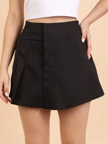 Women Shorts - 黑色 - 查看 1