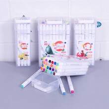 Pp桶禮盒學生美術繪畫筆組,雙頭油性標記筆 - 彩色 - 查看 6