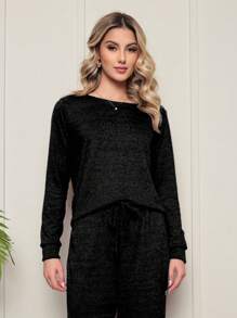 Women Two-Piece Outfits - Black - View 4