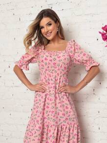 Women Dresses - Pink - View 2