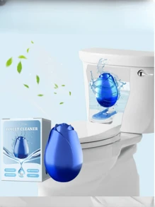 Jue-Fish Toilet Rose Cleaner, Household Toilet Cleaning Detergent With Decontamination And Deodorization Function - Blue - View 1
