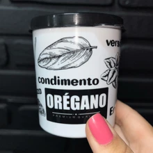 Kit Porta Temperos Linha BLACK 200ML Multiuso Cozinha